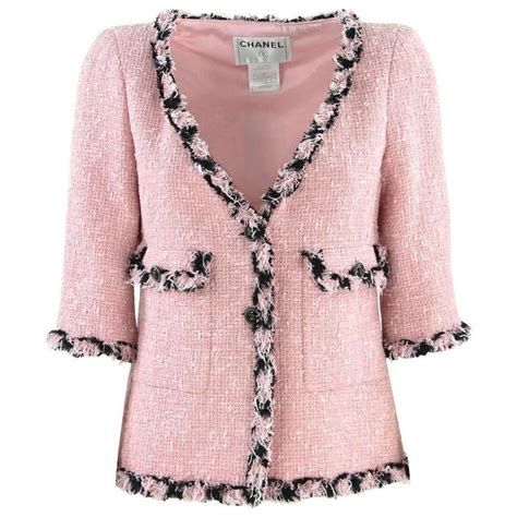 chanel cot|Chanel jacket pink.